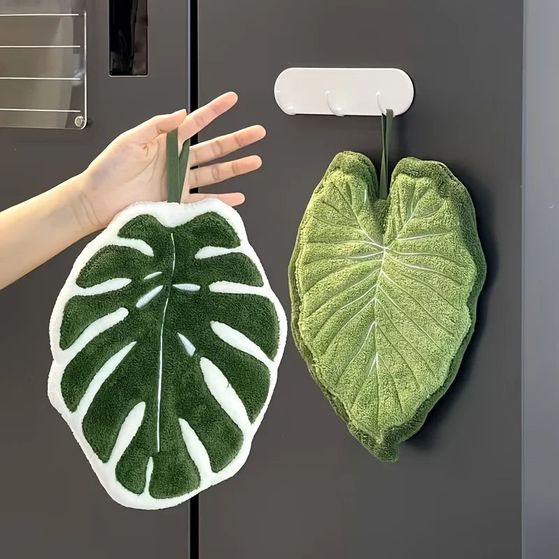 Leaf Hand Towels